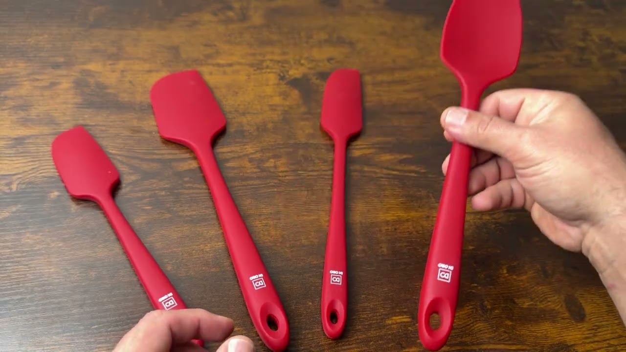 🍳🔥 Ultimate Nonstick Kitchen Upgrade! DI ORO Silicone Spatula Set Review 🍰🧁