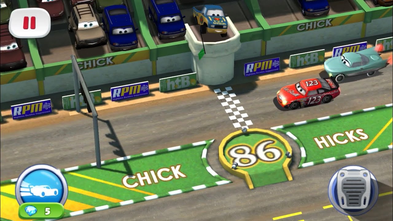 Cars: Fast as Lightning - 4 races with Todd Marcus