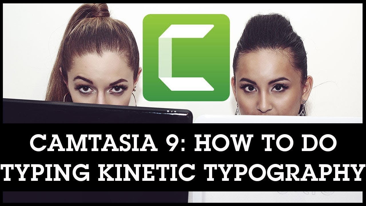 Camtasia 9 How To Do Typing Text // Kinetic Typography Tutorial