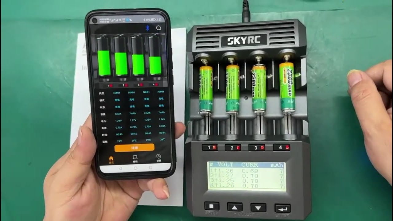 Зарядное устройство MC3000 Smart AAA Charger Ссылка в комментариях/Product link in comments #smart