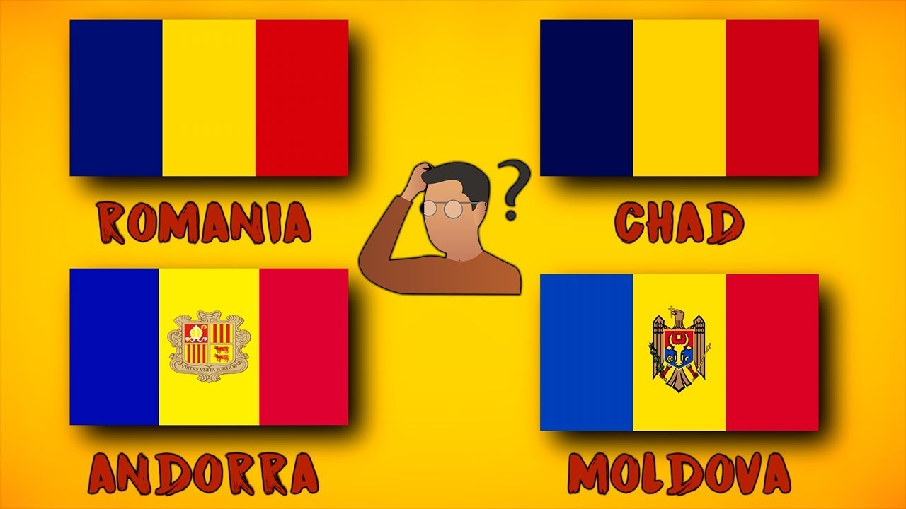 ȚĂRI CU DRAPELE SIMILARE