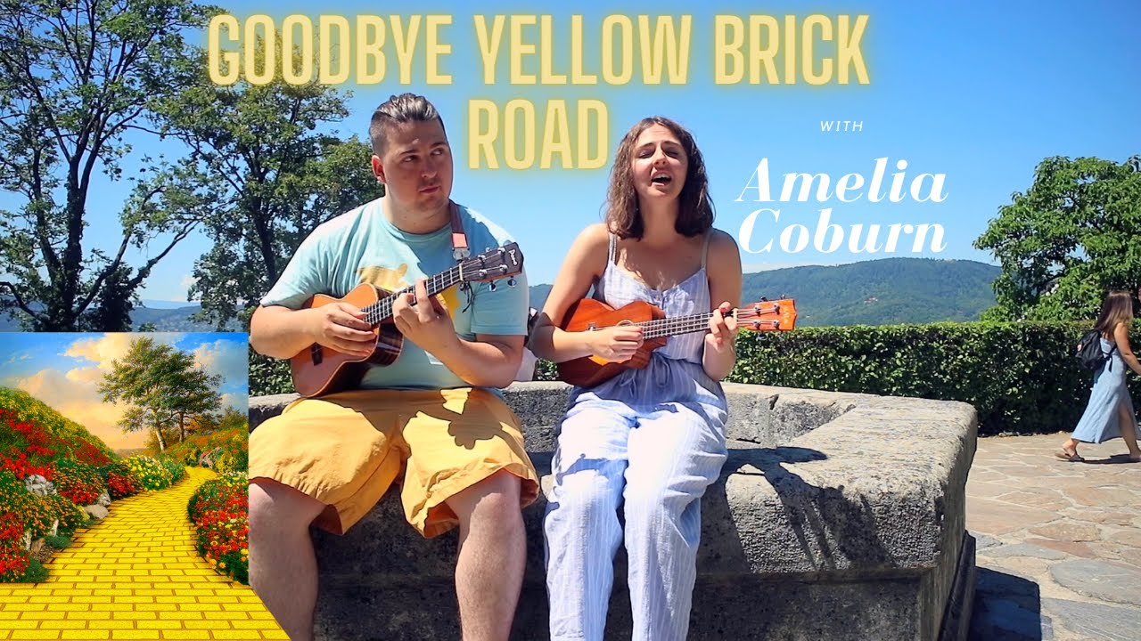 Marc Gallagher-Goodbye Yellow Brick Road (Elton John Ukulele Cover with Amelia Coburn)