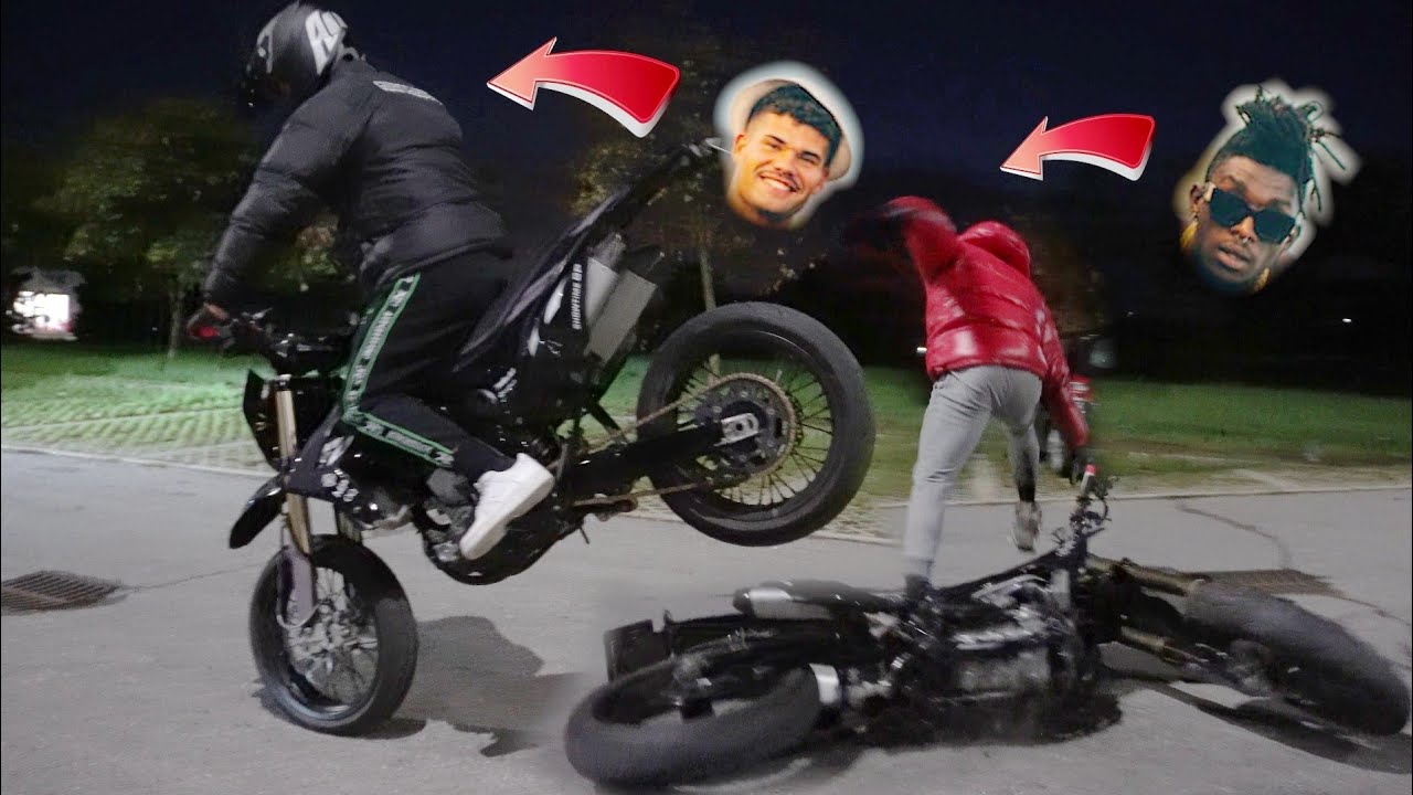 Alzo il livello! Imparo LO STOPPIE w\ @DanielValperta  ** NON BENISSIMO**