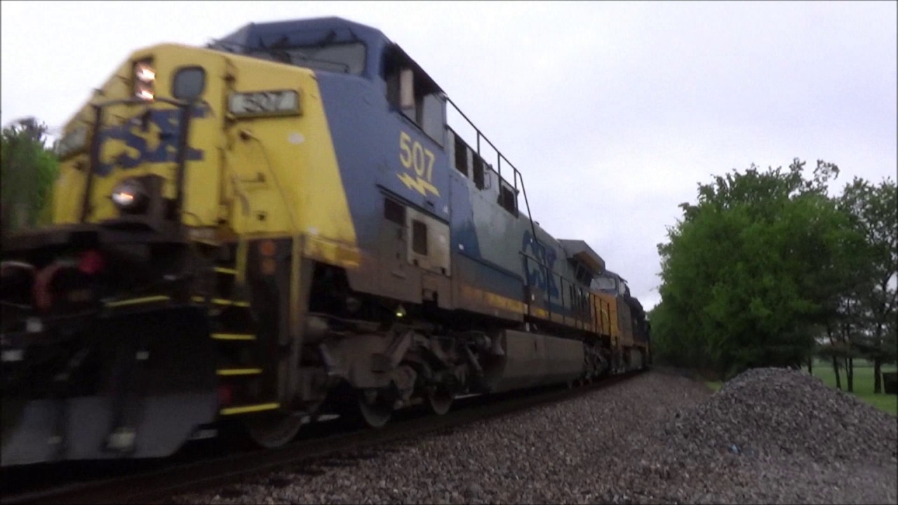 Trains in and around the Nashville area ft. solo BNSF H1 leader and a SD40E3! (April 19-30, 2017)