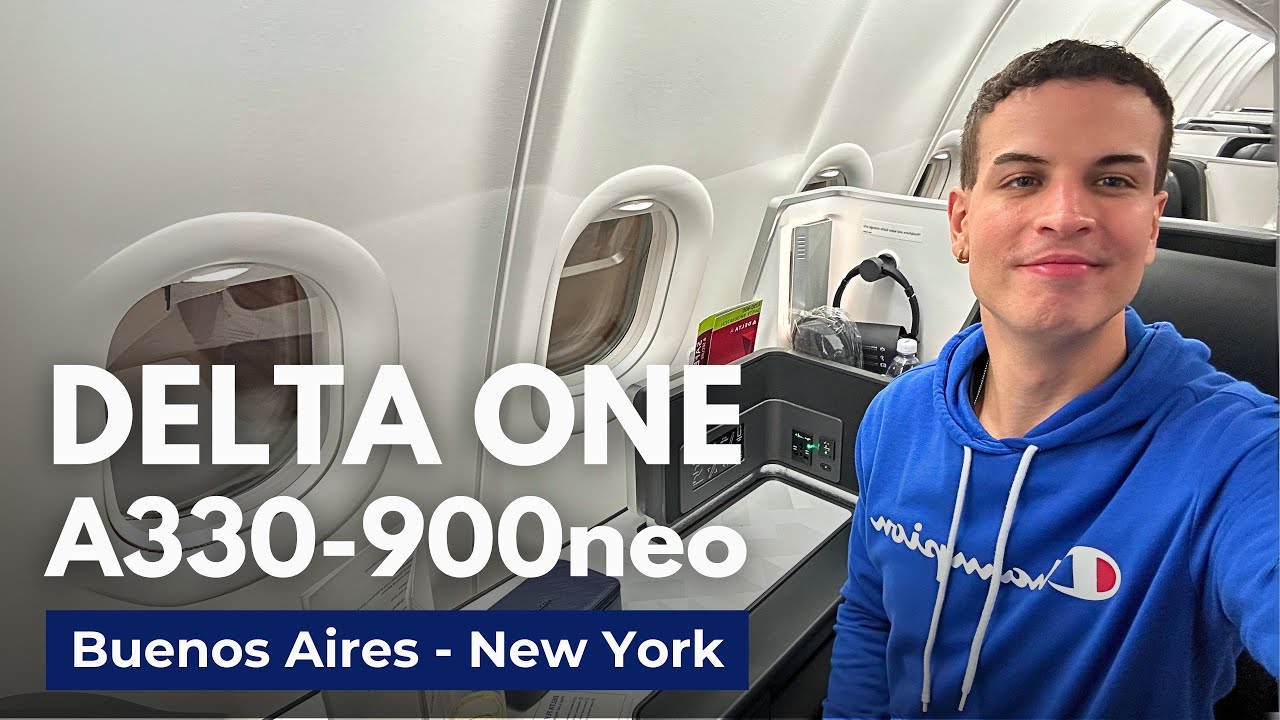 Delta One Suites A330-900neo ✈ Buenos Aires to New York (EuroBonus Millionaire Day 1)