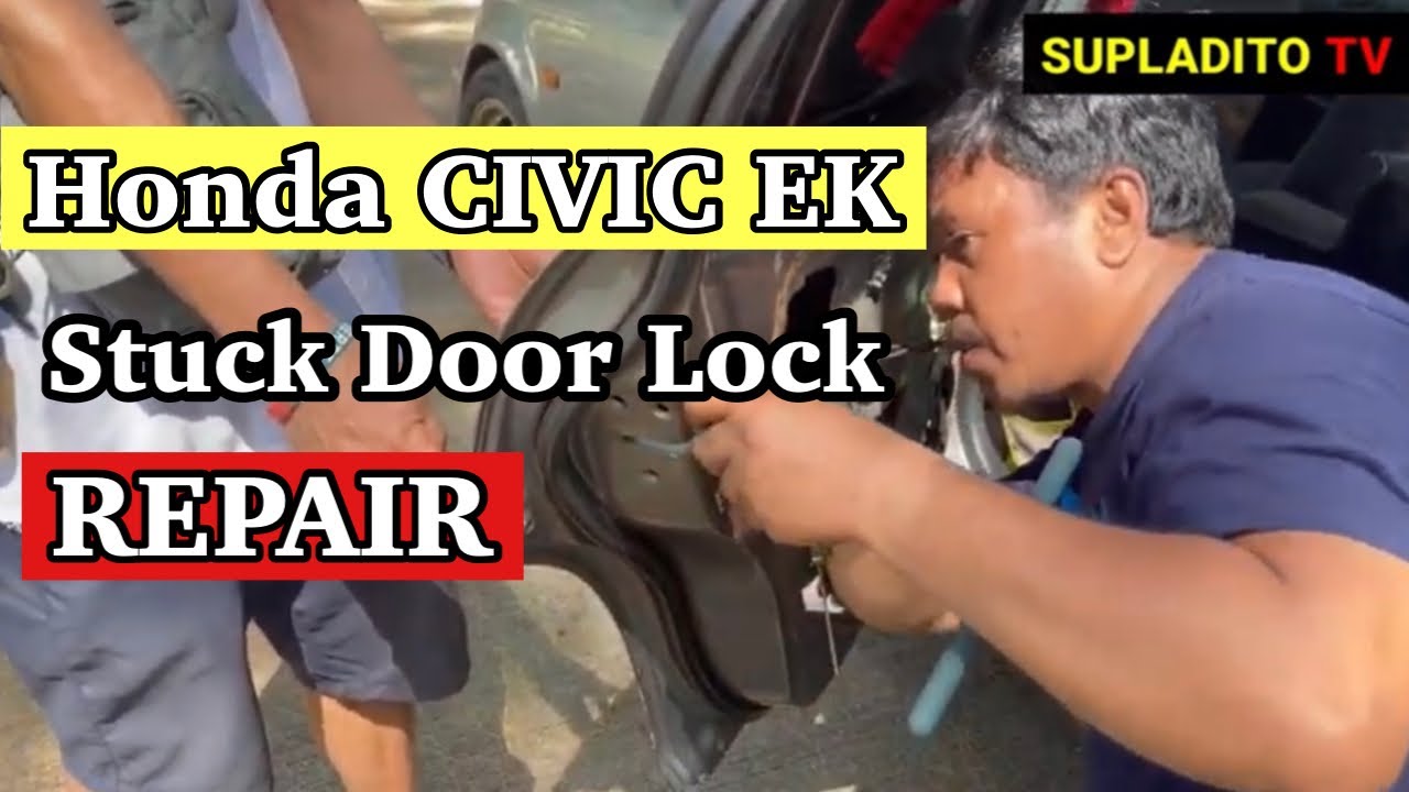 Honda Civic EK: Stuck Door Lock Repair