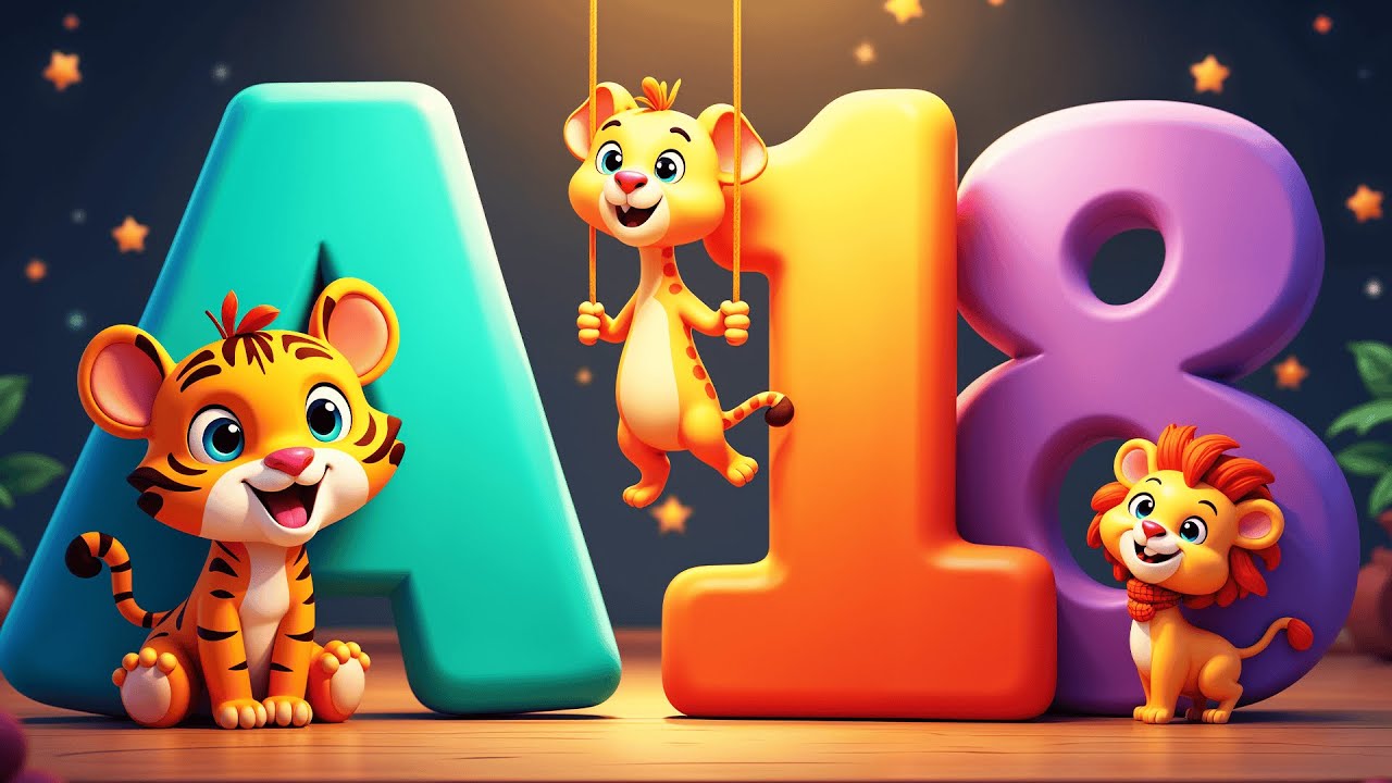 Preschool Learning activities for 3 year olds at home | ABC & 123  Learning Videos For 3 Year Olds