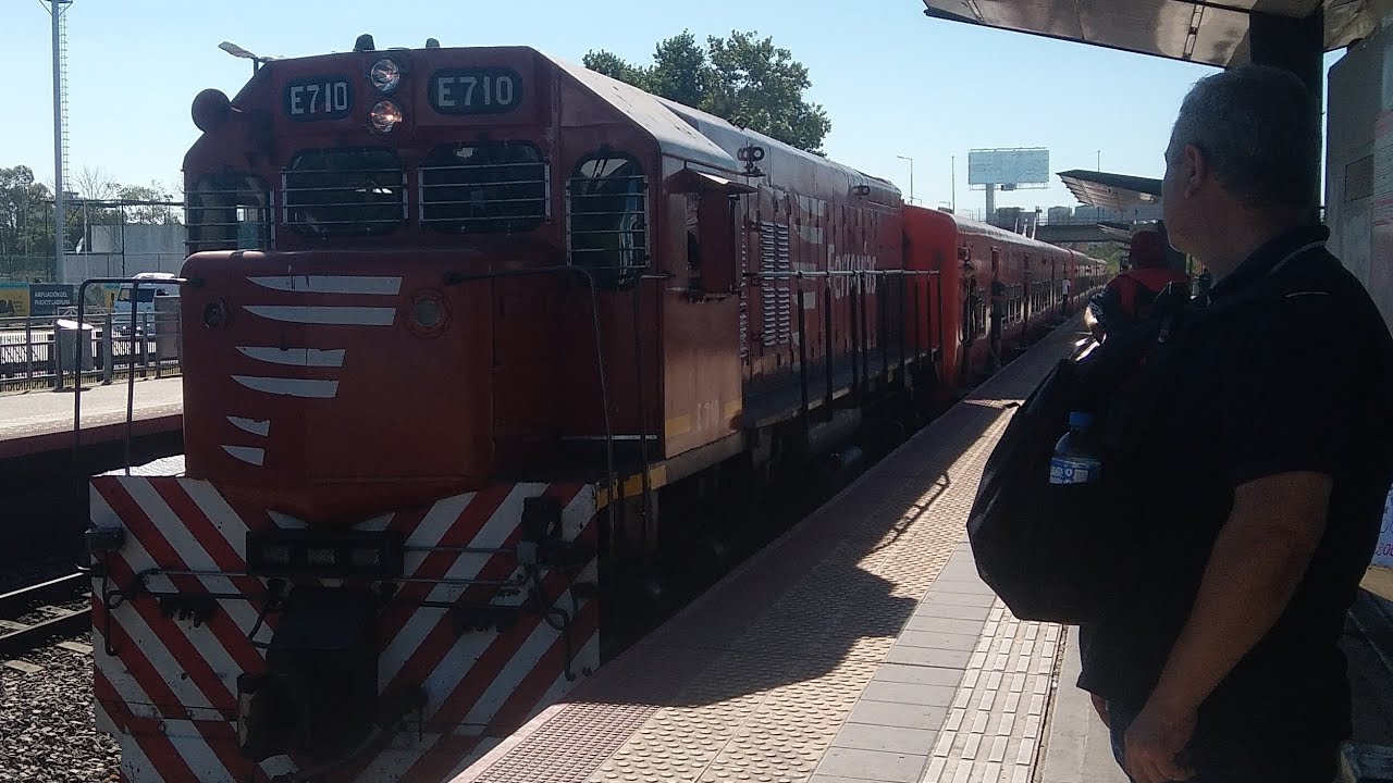 2 tramos con la G22 E710 saliendo de Ciudad Univercitaria del Belgranos Norte con destino a Retiro 