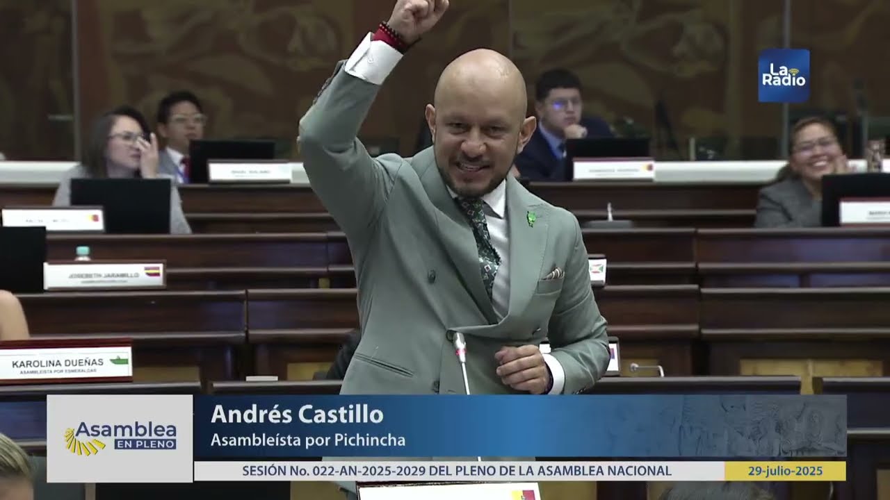 Asamble&iacute;sta Andr&eacute;s Castillo - Sesi&oacute;n 022
