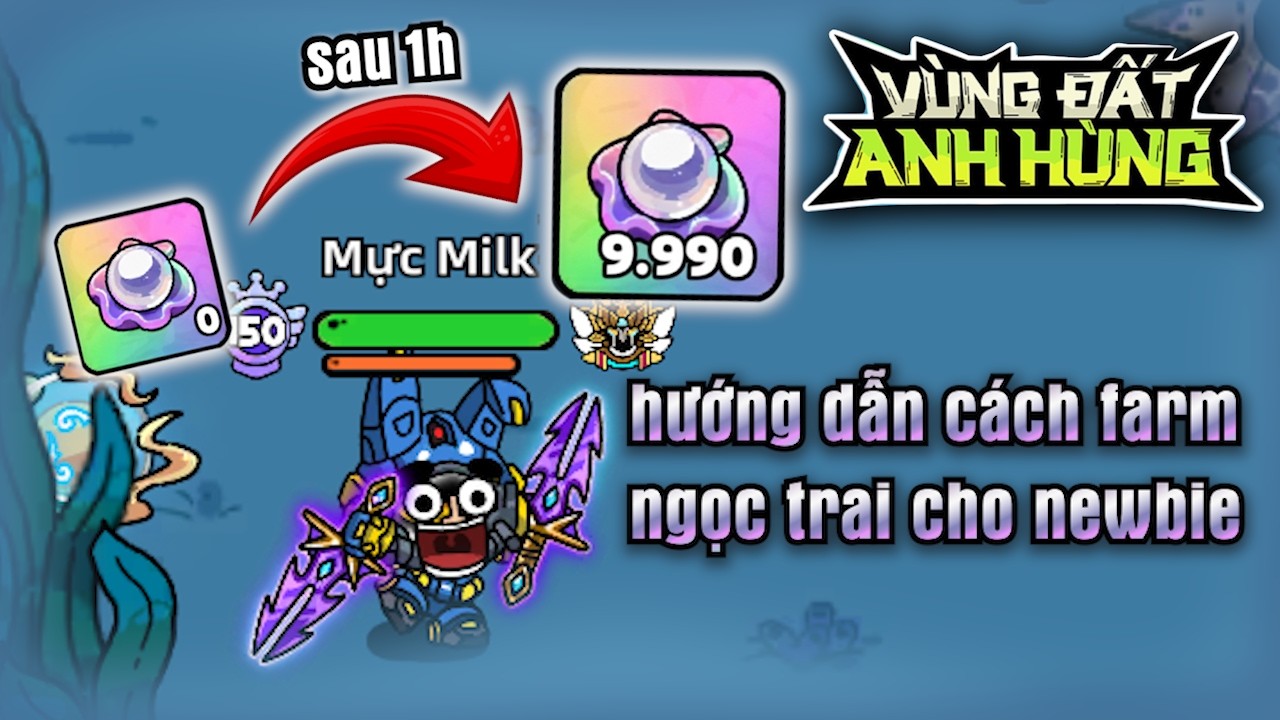 Cách farm ngọc hiệu quả cho newbie | Hero's Land