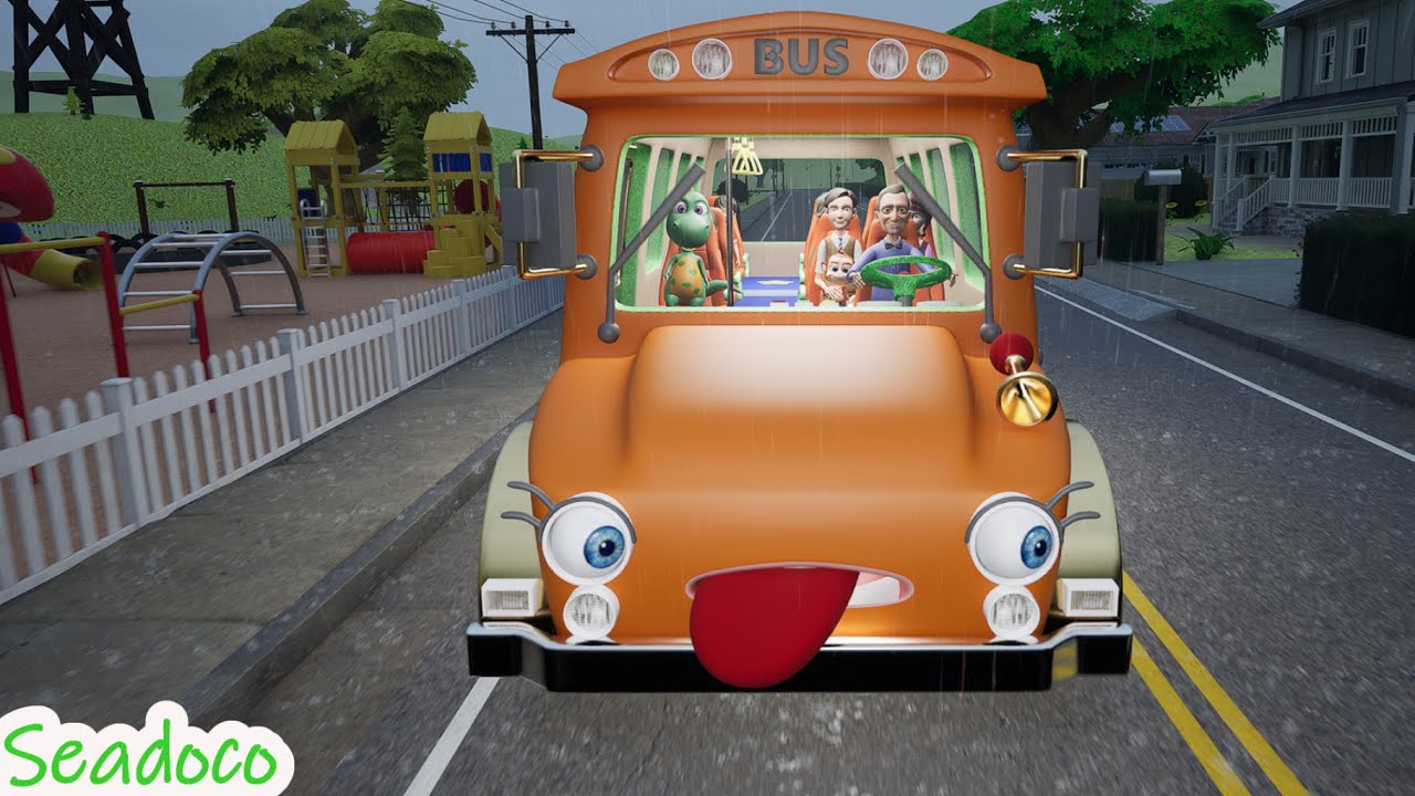 Wheels On The Bus Song | Seadoco Nursery Rhymes