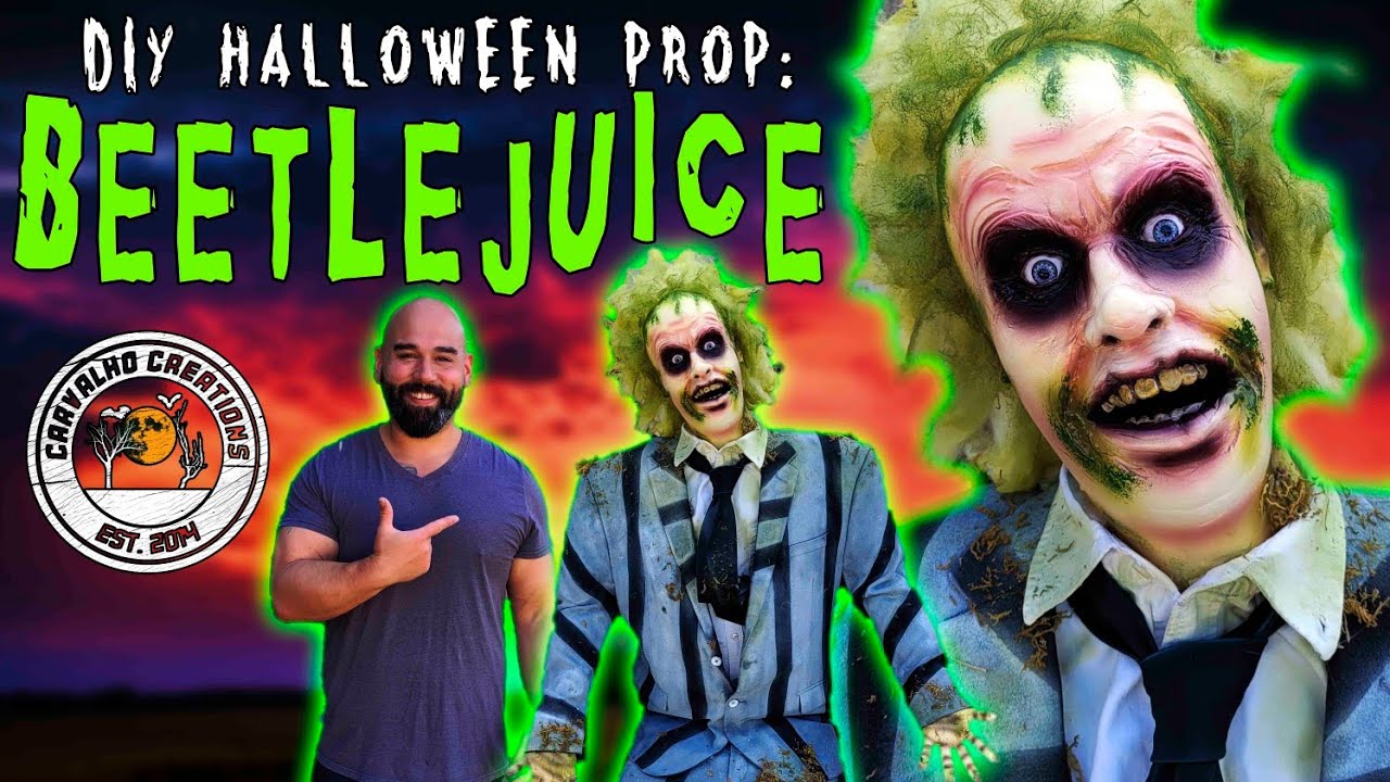 DIY Halloween Prop: Beetlejuice