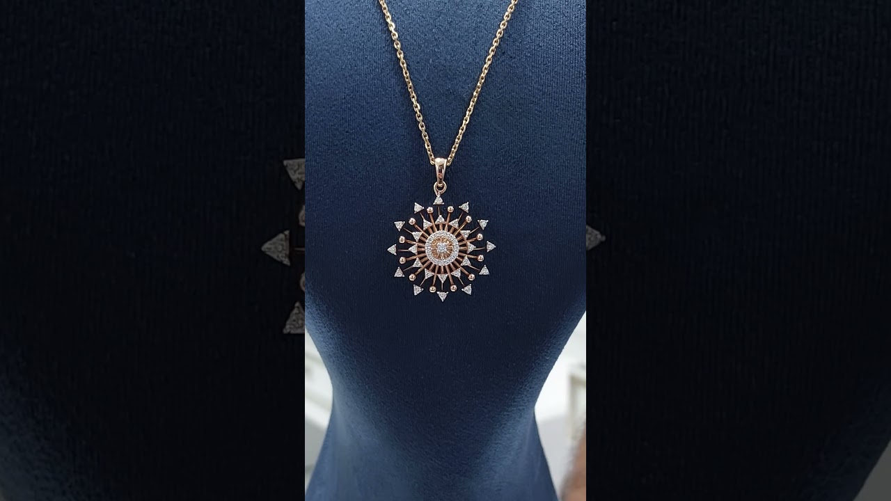 55000 diamond pendant#diamond #jewellery #thrissur #kerala #india