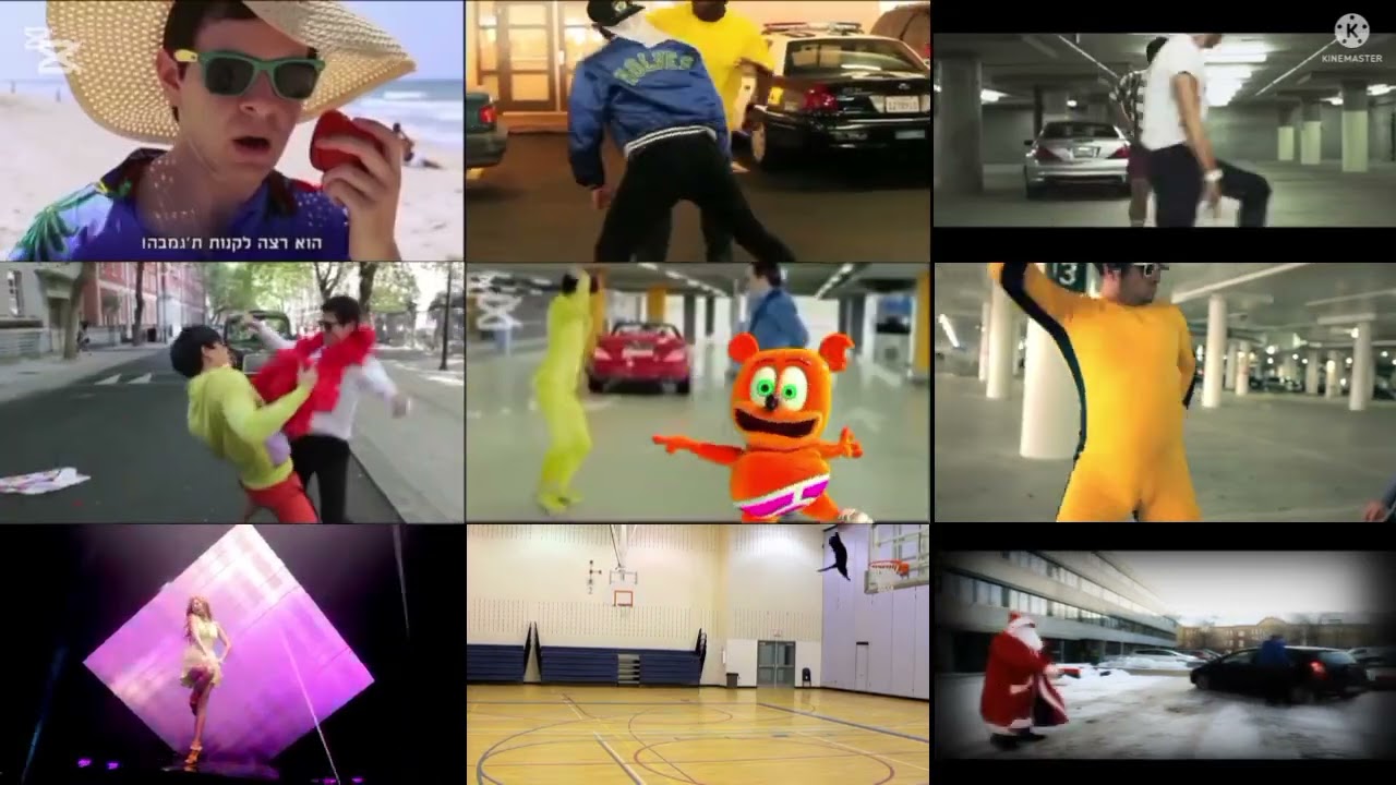 9 Gangnam Style parody mashup