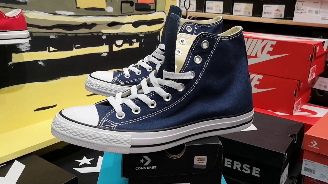 Converse Chuck Taylor All star Hi M9622C Navy синие высокие кеды
