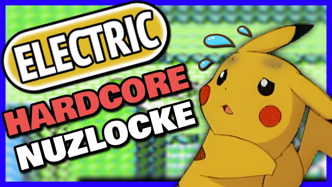 Просто безумие — Pokémon Yellow Hardcore Nuzlocke: ТОЛЬКО электрические типы