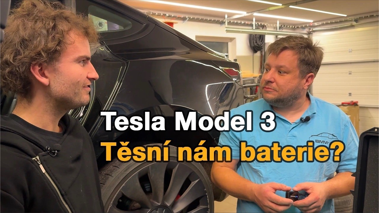 Testujeme těsnost trakční baterie naší levné Tesly Perfky (feat. Havrla)