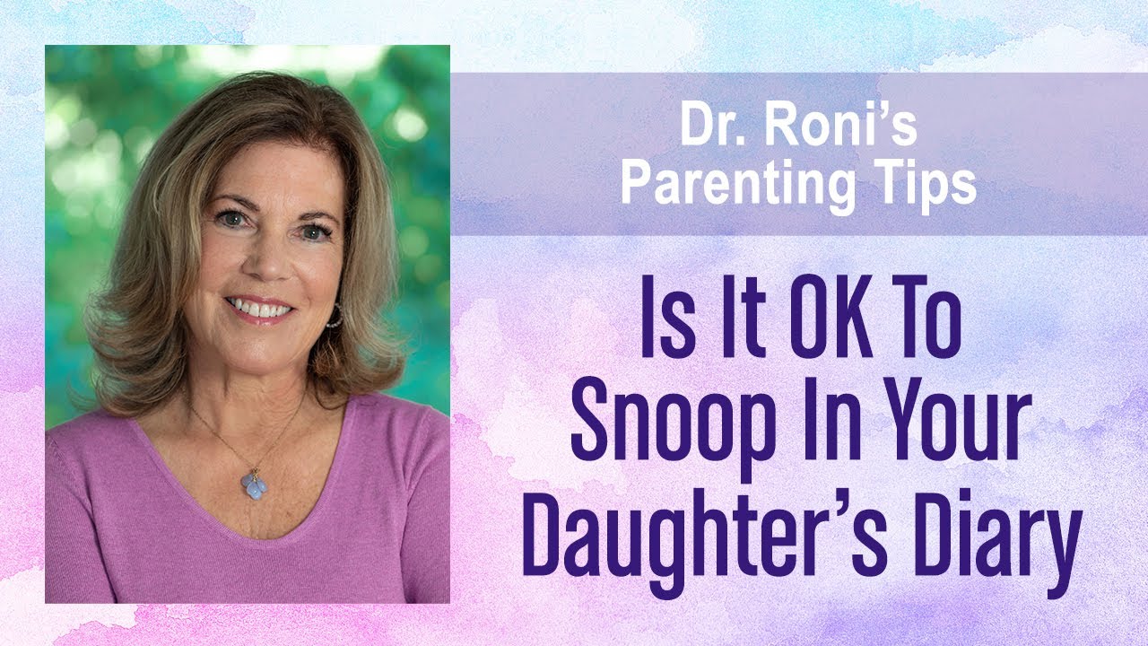 Is it OK to snoop in your daughter's diary?
