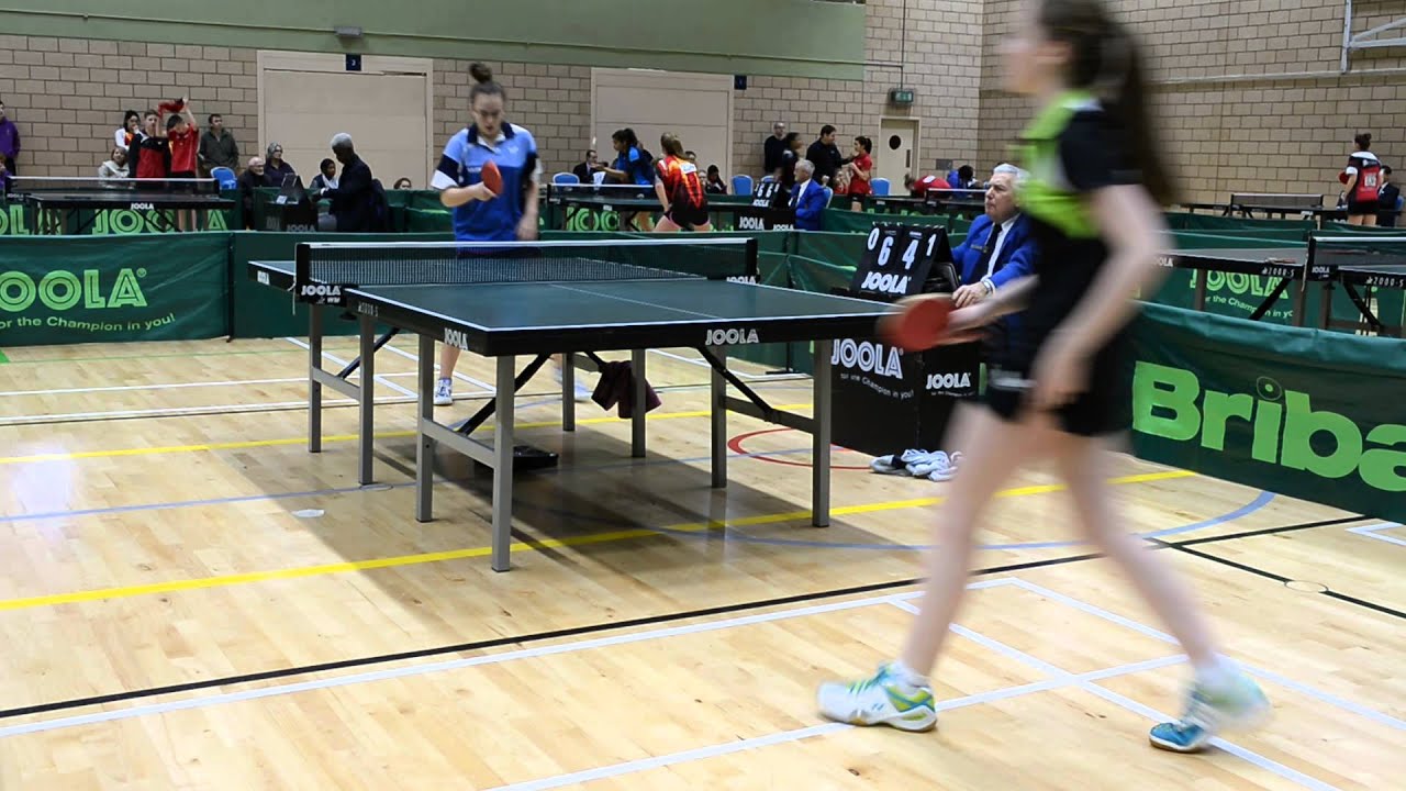 Junior British League: Maria Tsaptsinos (Kingfisher) vs Katie McGlone (Irish Girls)