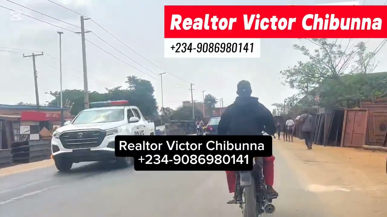 Drive Through to Naze Junction Owerri From Sunway View Estate. #luxuryestate #owerriproperties