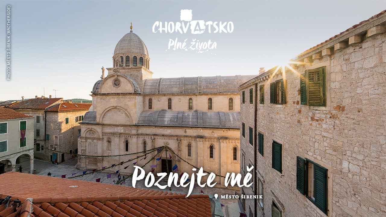 Město Šibenik - po moři jen kousek