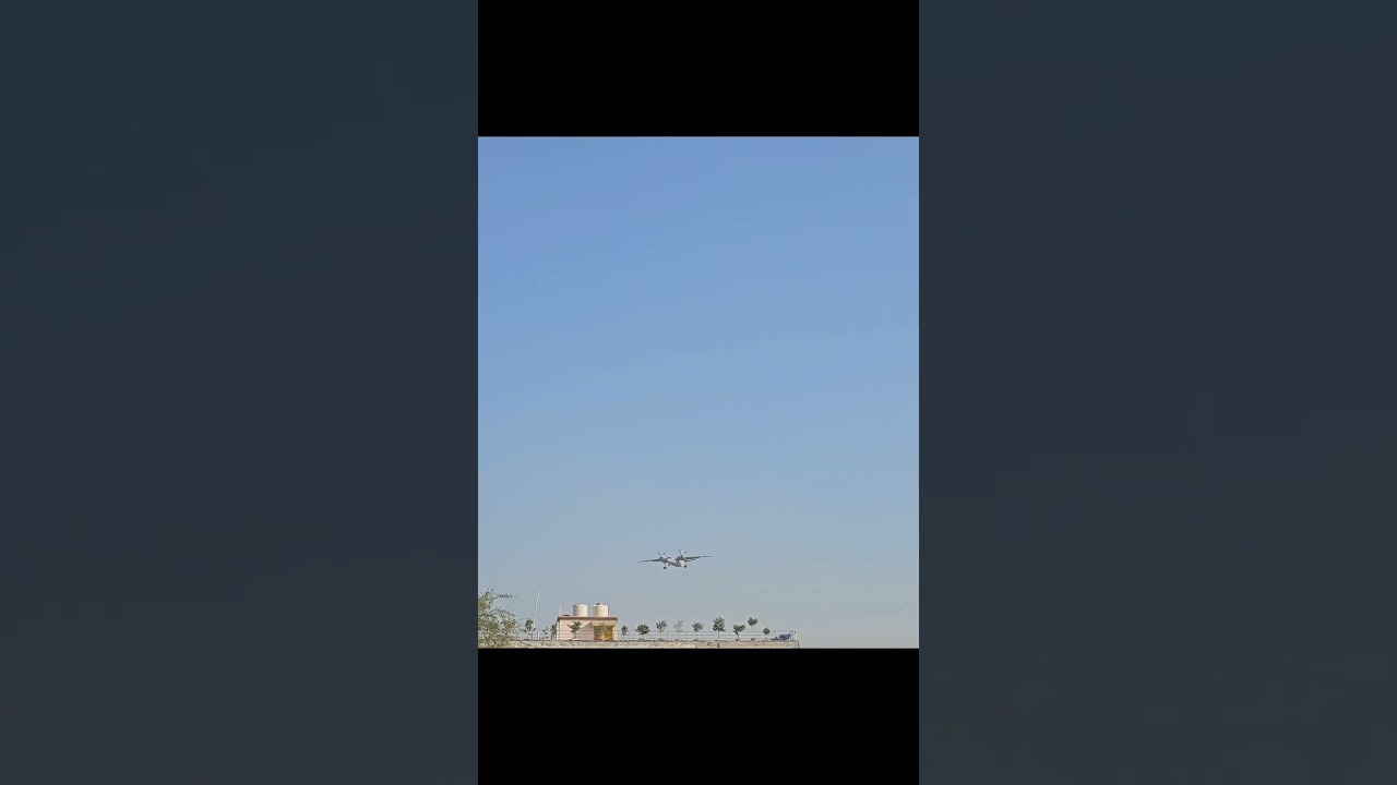 Indian Air Force Aircraft Antonov An-32RE Landing Video |#shortsvideo #shorts #viralvideo