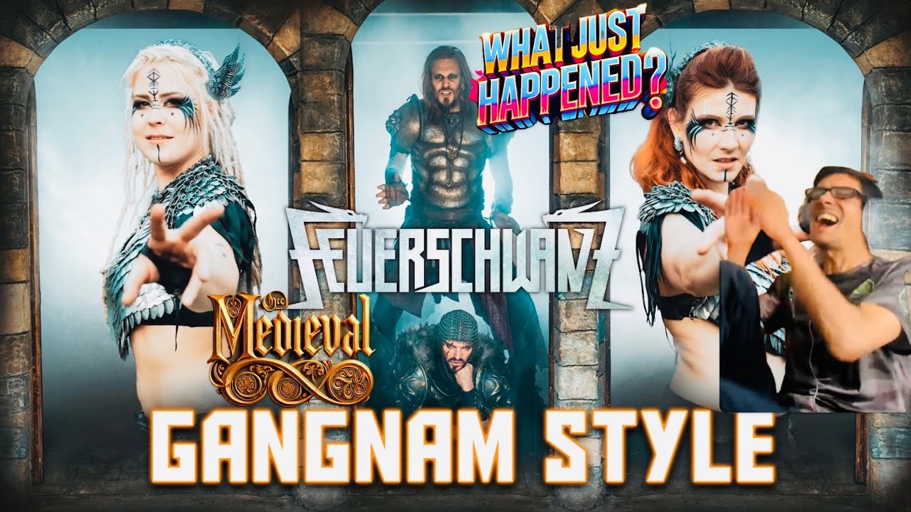 FIRST TIME HEARING - FEUERSCHWANZ - GANGNAM STYLE - PSY COVER | UK SONG WRITER KEV REACTS