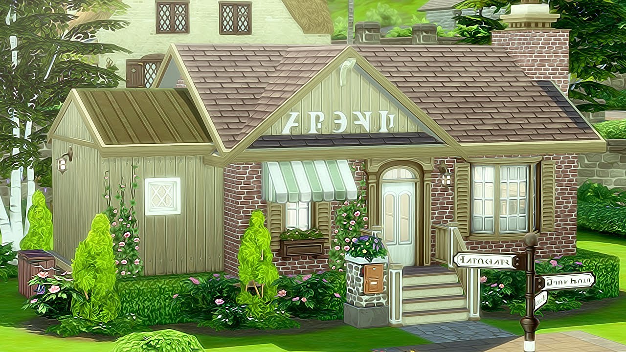 Small Town Doctor Office 🩺 | Sims 4 Build