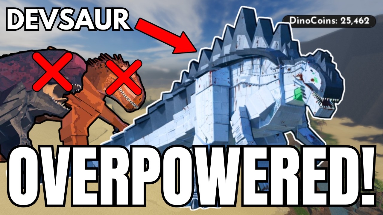 The DEVSAUR Is the STRONGEST Dinosaur Yet! + New Remodels UPDATE! | Jurassic Blocky
