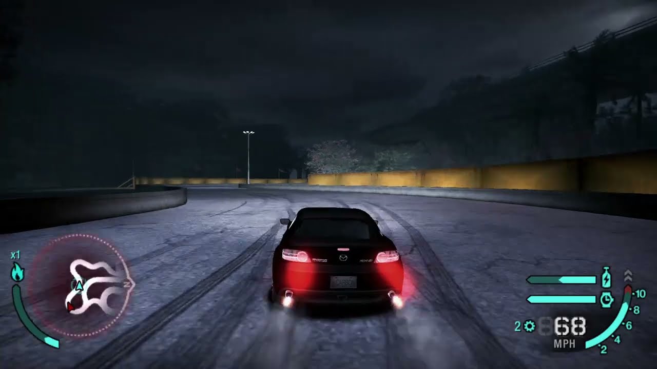 NFS Carbon how to get to Drift Course in free roam