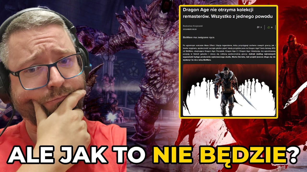 Bioware CHCE, ale EA mowi NIE 🤬