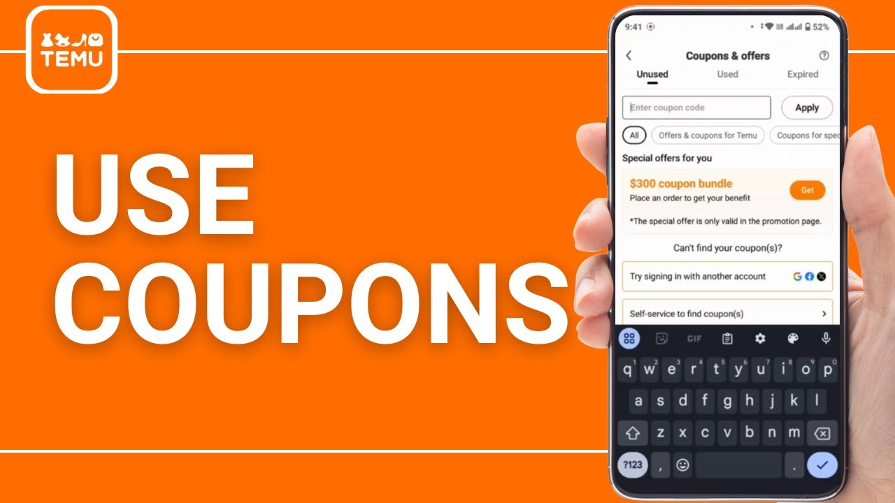 HOW TO USE COUPONS ON TEMU! (FULL GUIDE) | Temu Coupon Code