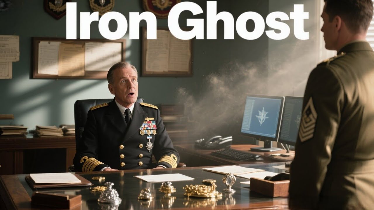 The admiral casually asked for his call sign — and froze the moment “Iron Ghost” was spoken.