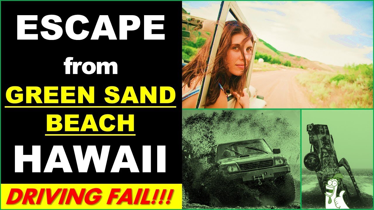 New! Driving to Green Sand Beach Hawaii | EPIC FAIL LOST TRUCK | Big Island Hawaii | Off Roading