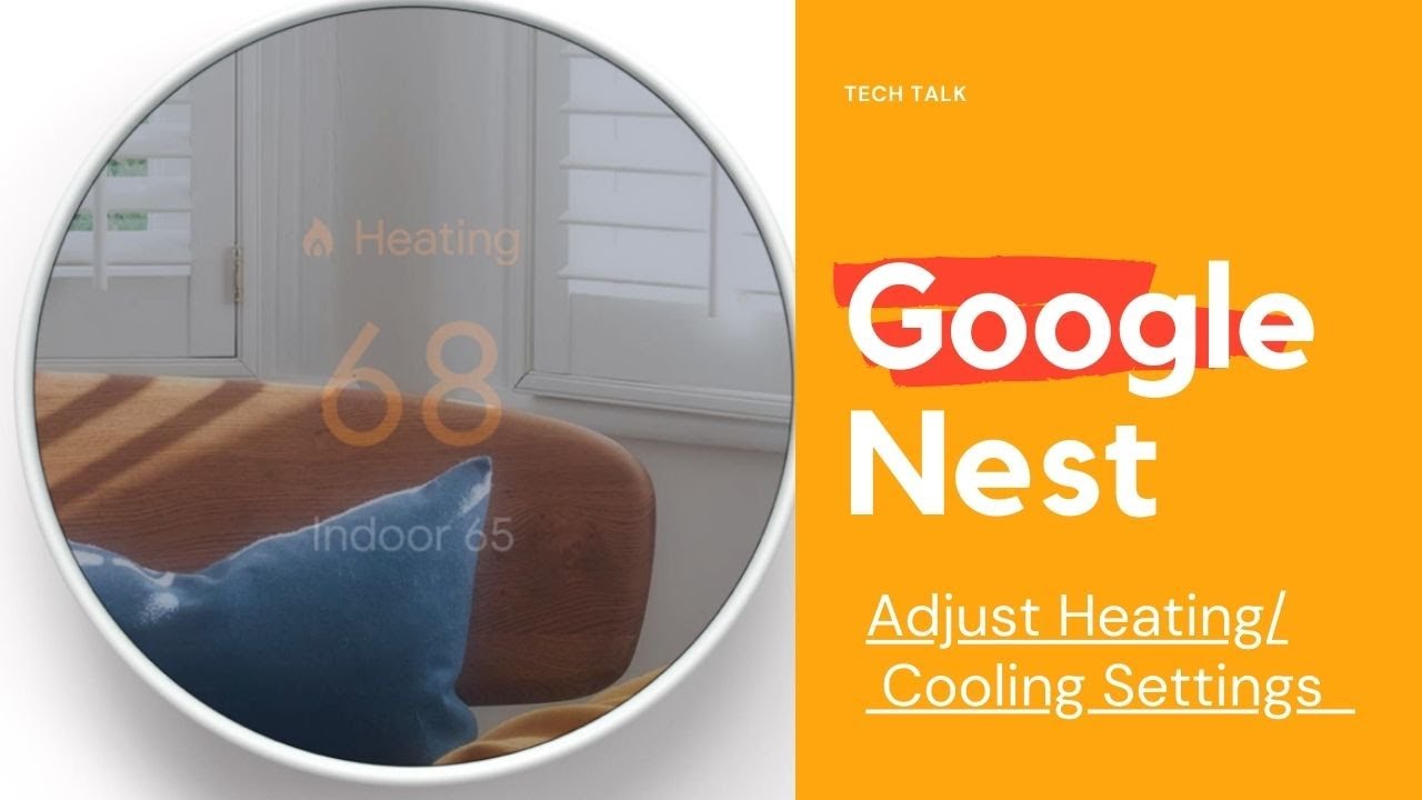 Режим обогрева/охлаждения на термостате Google Nest
