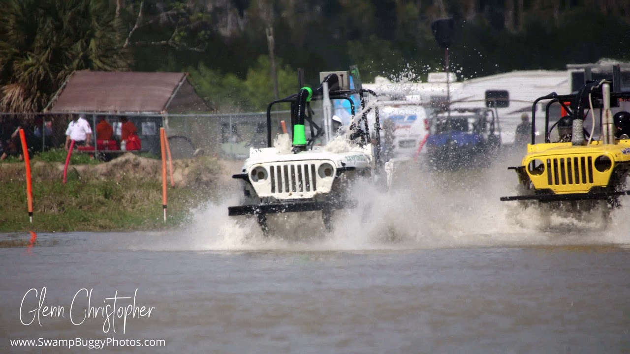 From the Swamp Buggy Race March 7th 2021 - The Jeeps, Race 1