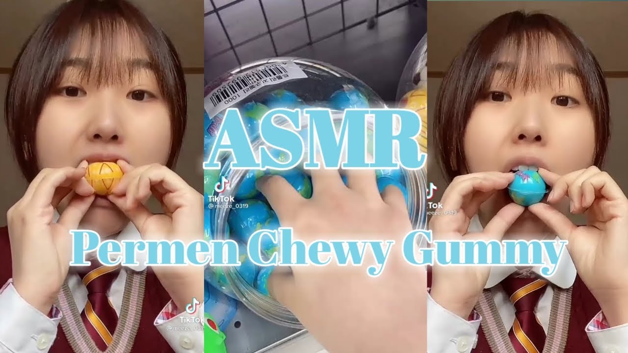 Tiktok 쿠킹미제 ASMR permen bola jelly🍬🍭 //✨tiktok Korea🇰🇷 viral //part 4 ✨