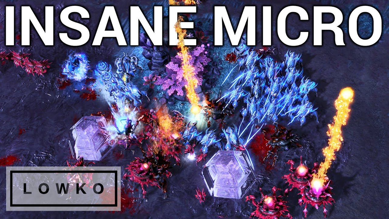 StarCraft 2: INSANE WARP PRISM MICRO! (Dark vs PartinG)
