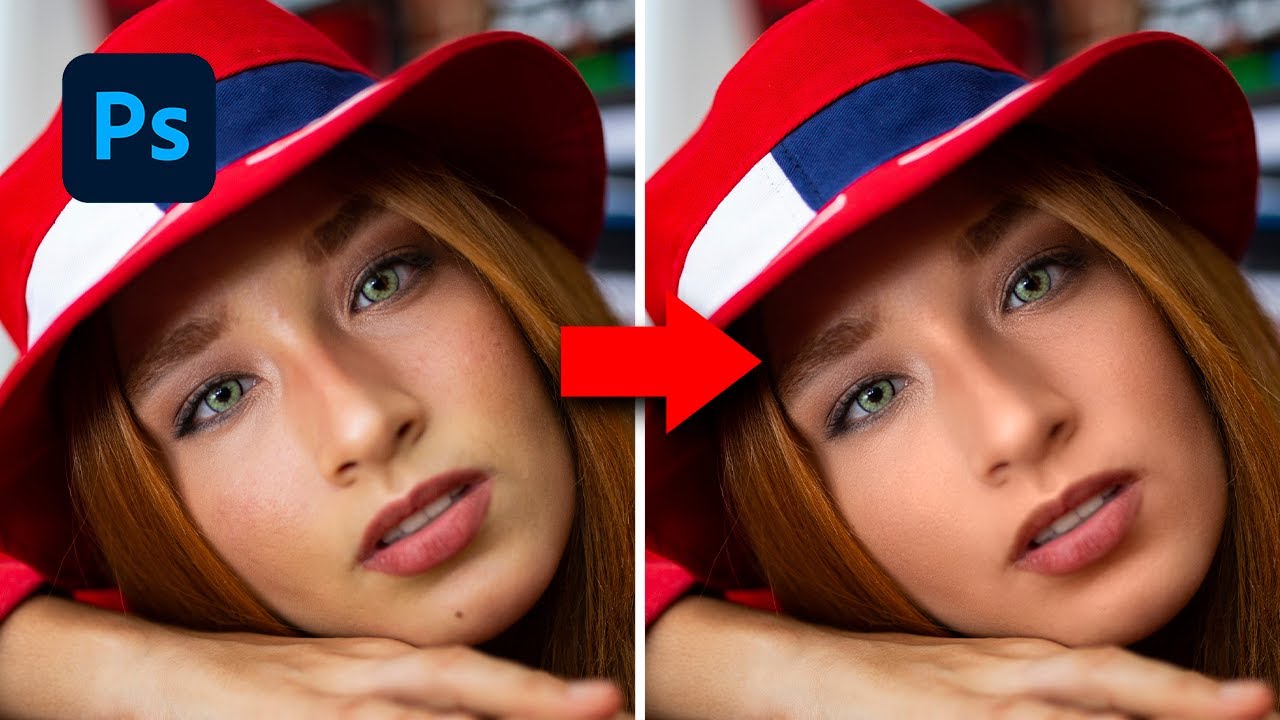 ELIMINA las manchas de la piel con este truco en PHOTOSHOP | Alain Perdomo