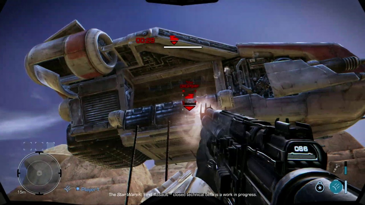 Star Wars First Assault -  Tech Beta - Sep, 6 2012 (Xbox 360)