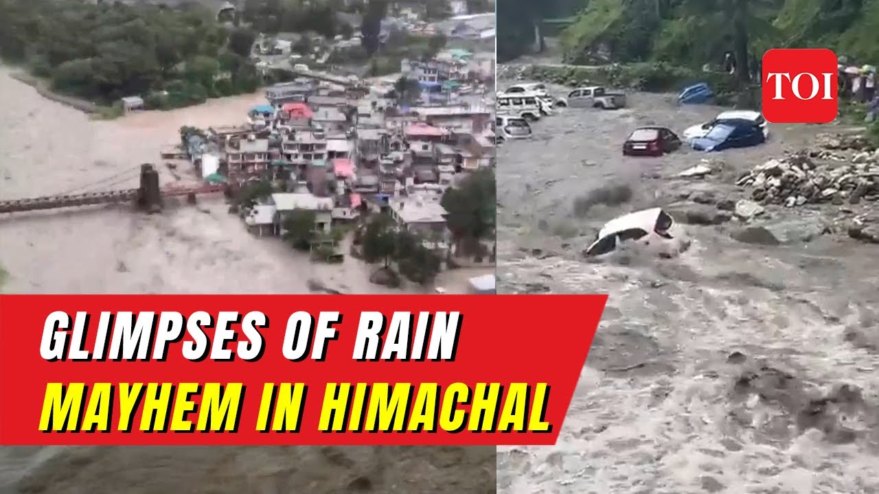 Himachal rains: A trail of devastation after heavy downpour