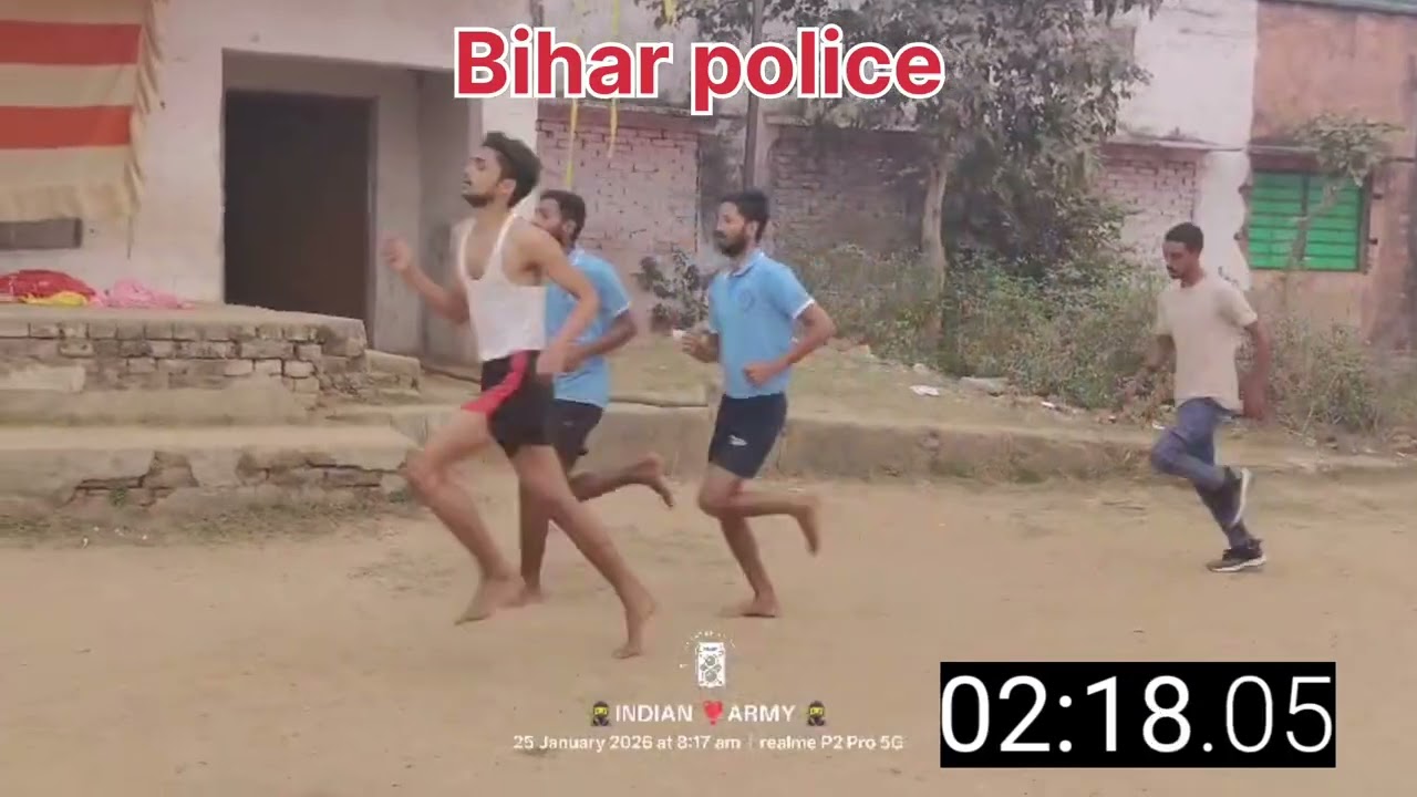 #biharpolice #19838post#1600m#5 raund #timing #video ko Last तक देखे #बहुत सुन्दर दौड़ है #good जोश#