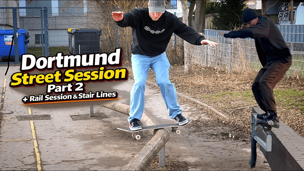 Dortmund Street Session (2/2) │Rail Session + Stair Lines