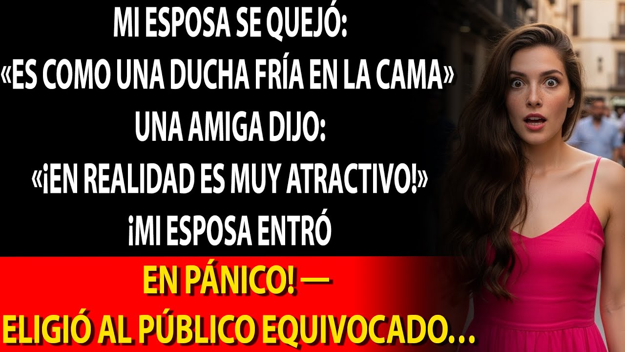Me humilló ante sus amigas; yo le enseñé el precio del respeto