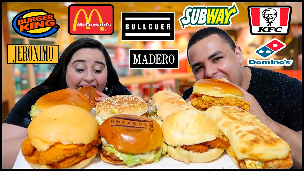 QUAL É O MELHOR LANCHE DE FRANGO? | COMPRAMOS DE TODAS AS MARCAS