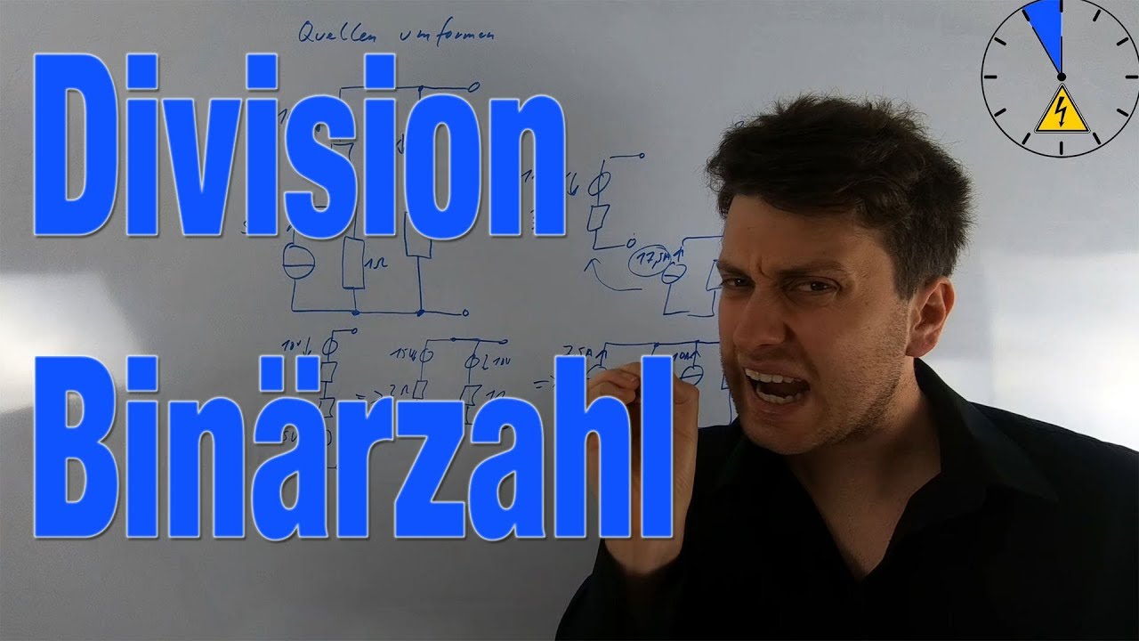 Division von Binärzahlen - Elektrotechnik in 5 Minuten 