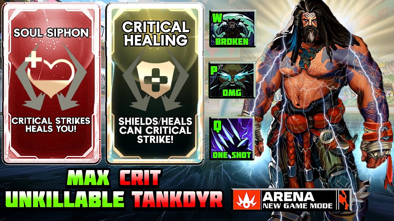 CRIT/SHIELD TANK UDYR DESTROYS EVERYONE IN ARENA !! League of Legends Arena 2025.