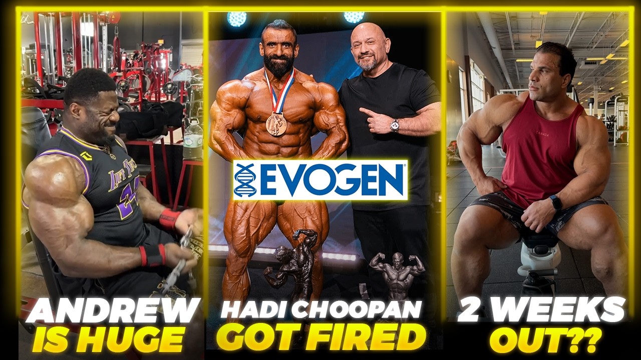 Hani Rambod FIRED Hadi Choopan + Andrew Jacked's Arms Are HUGE + Is Hassan Mostafa Even Dieting?