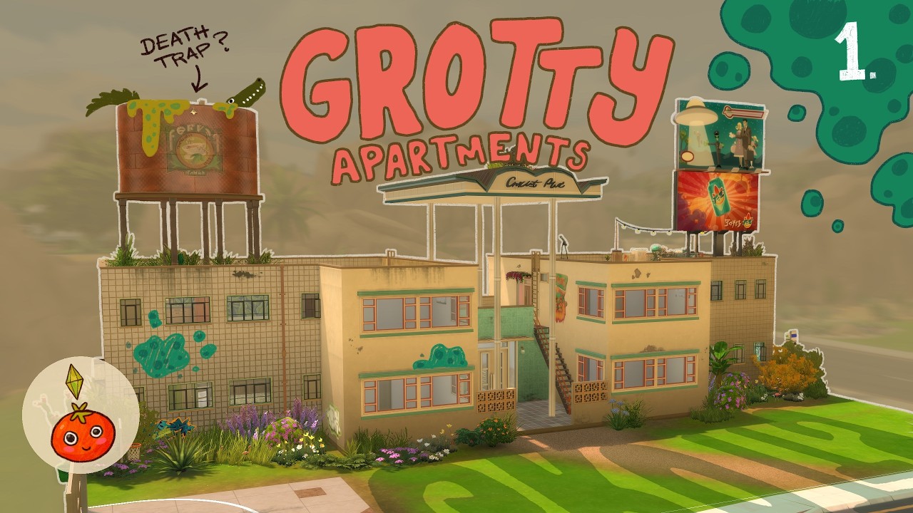 LET'S BUILD a gross rundown apartment building in Oasis Springs  ~ Part One