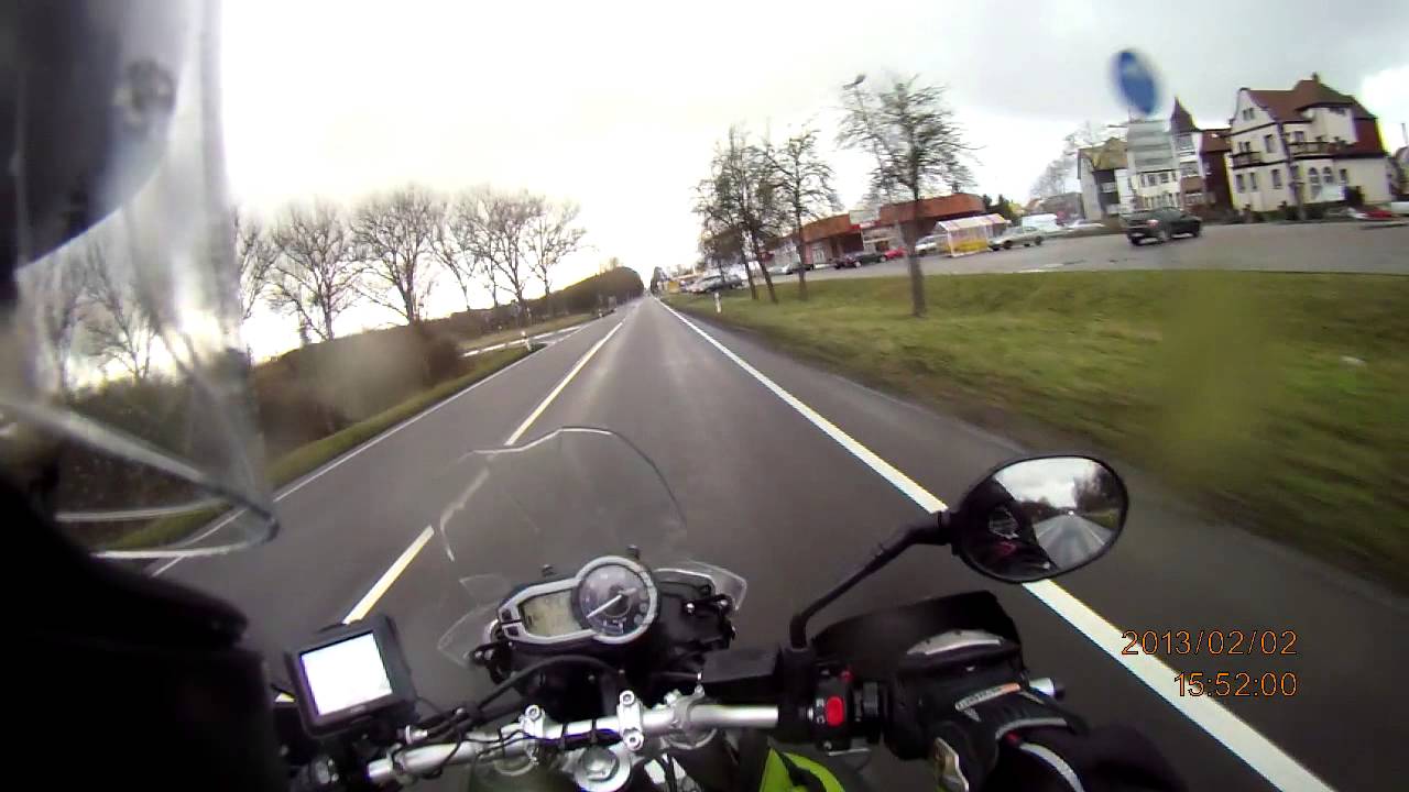 Leipzig - Erlangen, Triumph Tiger 800, Teil 2